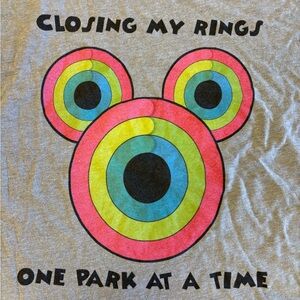 Gray Tank with Disney Graphic